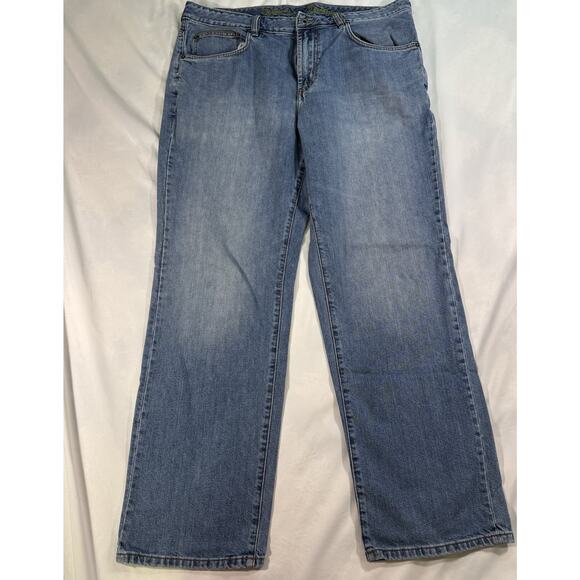 Tommy Bahama Other - Tommy‎ Bahama Jeans Mens 38x32 Blue Hue Denim Straight Leg Standard Cotton Faded